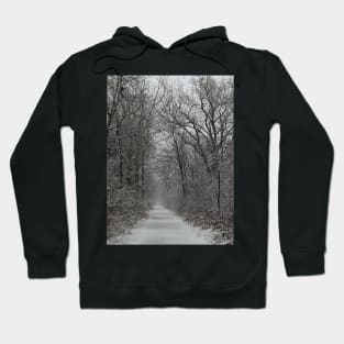 First Snowfall Winter Trail Canada Hoodie